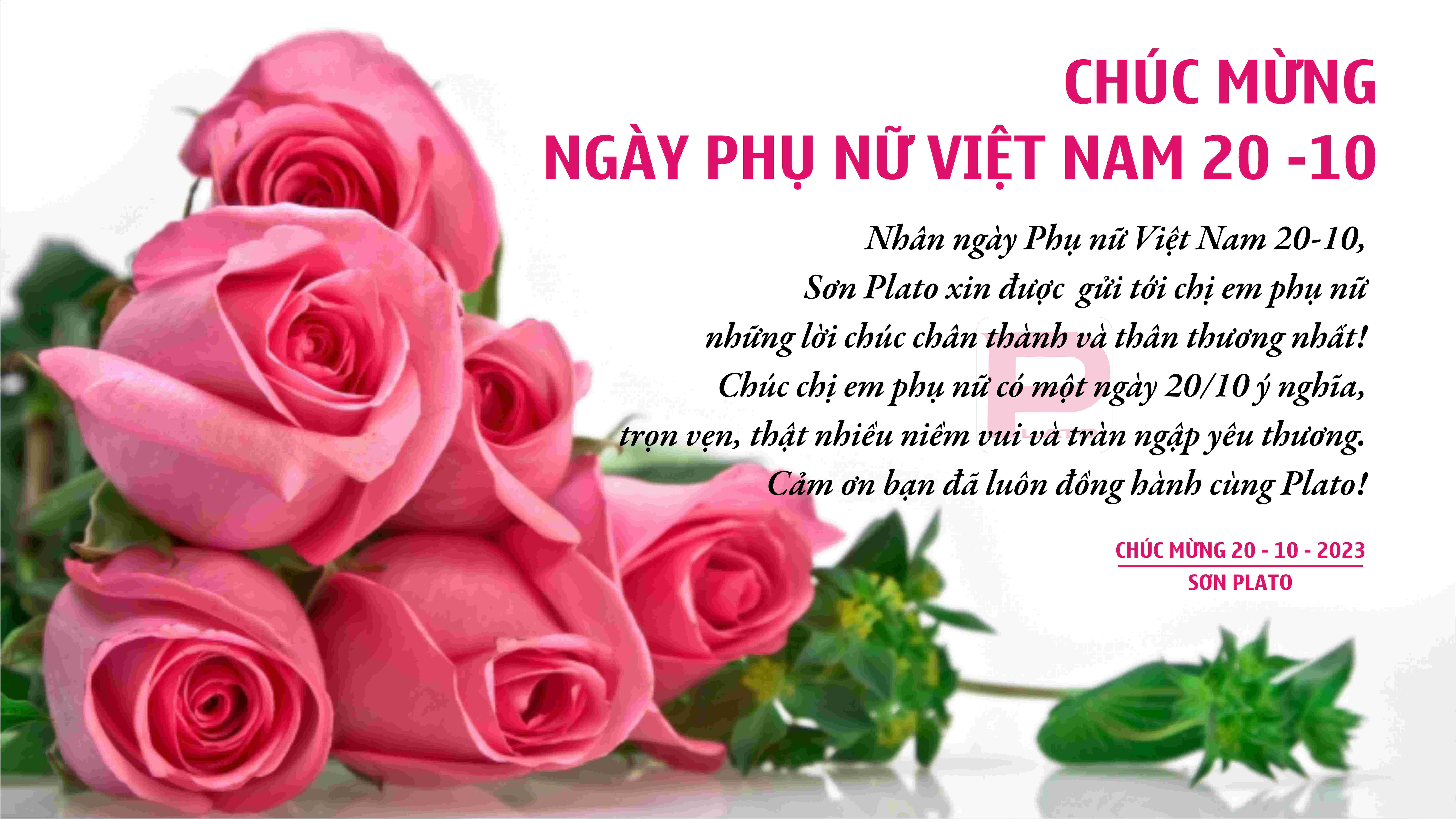 Chúc mừng 20 -10
